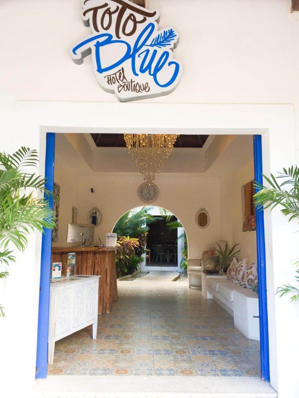 Toto Blue Hotel Boutique Bacalar Eksteriør bilde